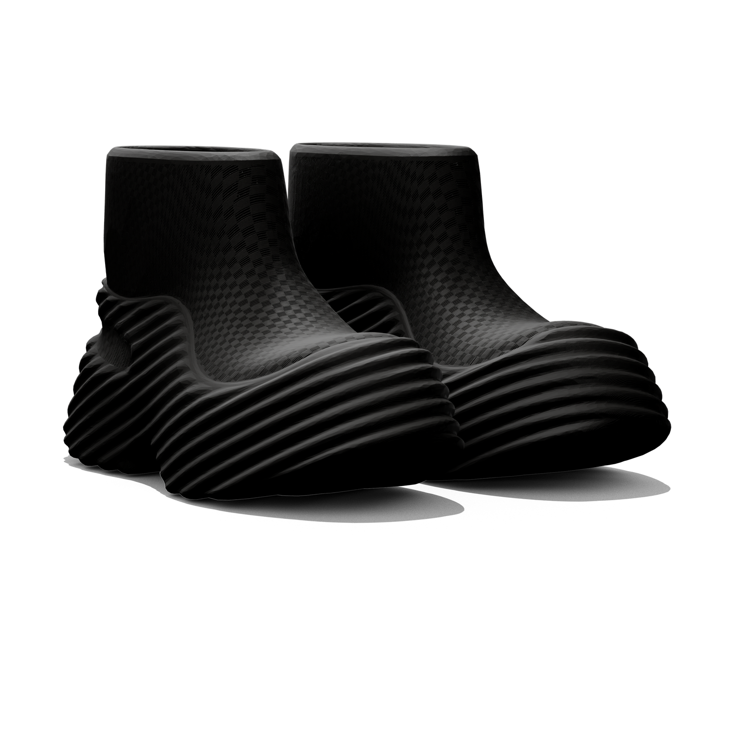 Fractis HIGH - 3D printed shoes - zellerfeld