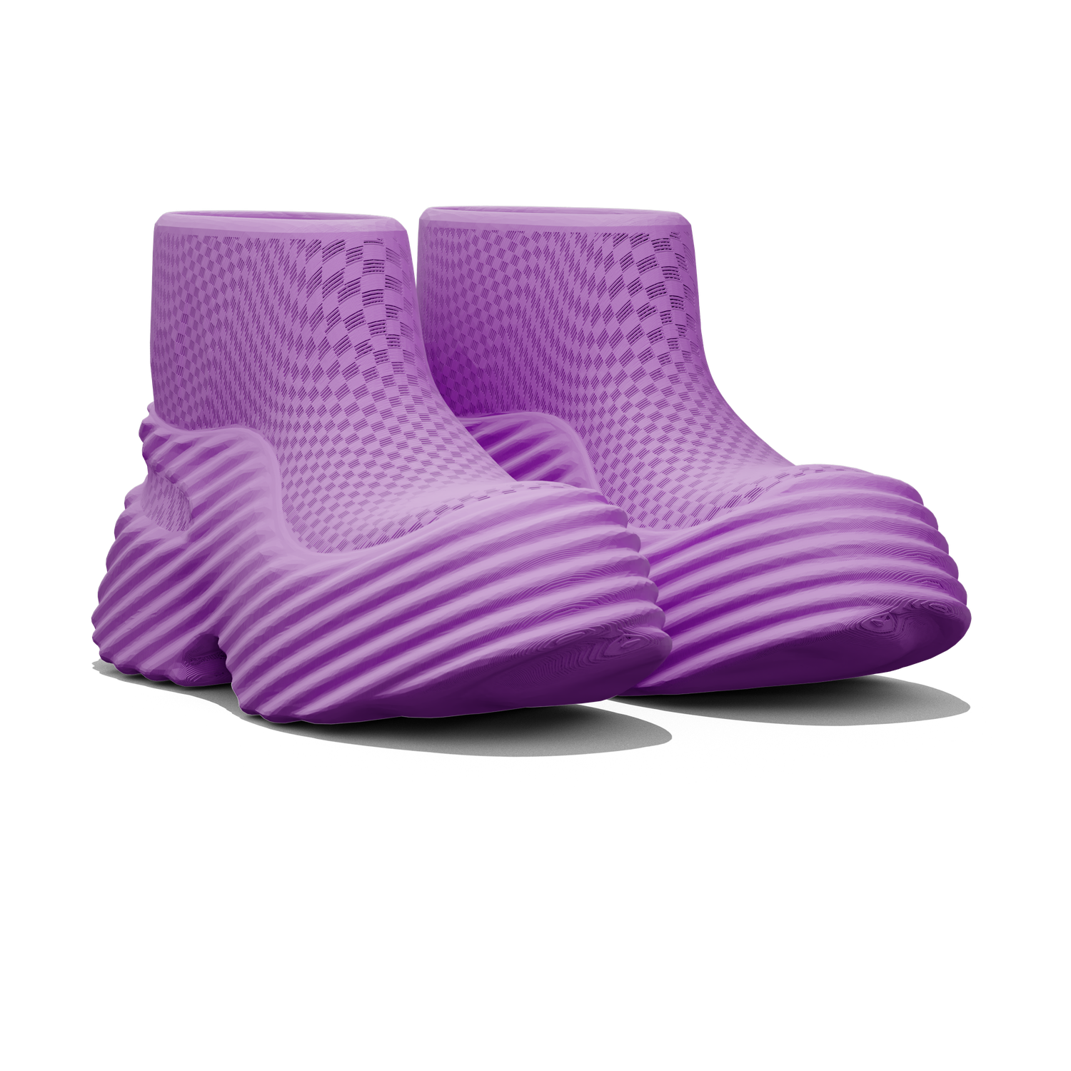 Fractis HIGH - 3D printed shoes - zellerfeld
