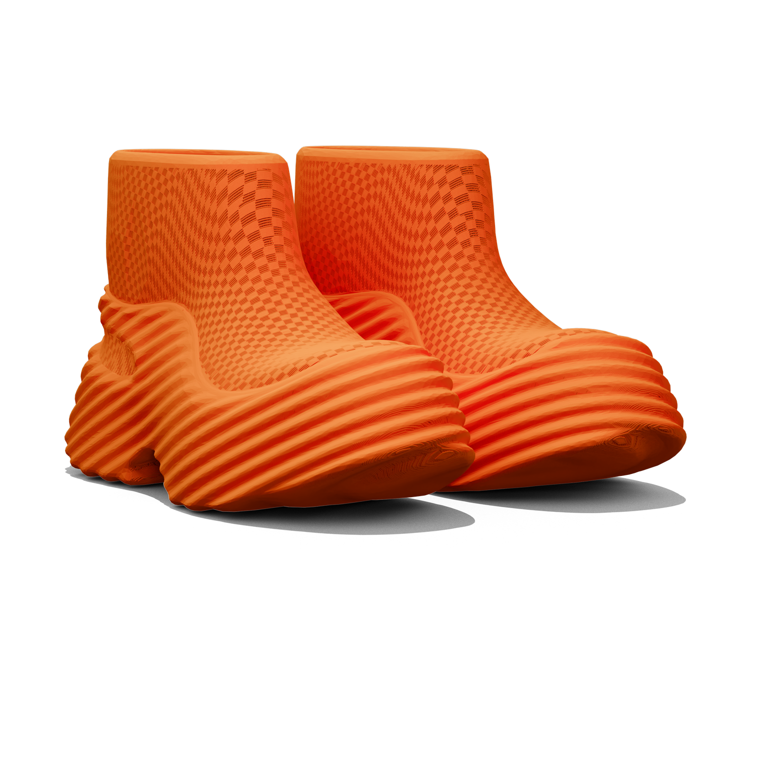 Fractis HIGH - 3D printed shoes - zellerfeld