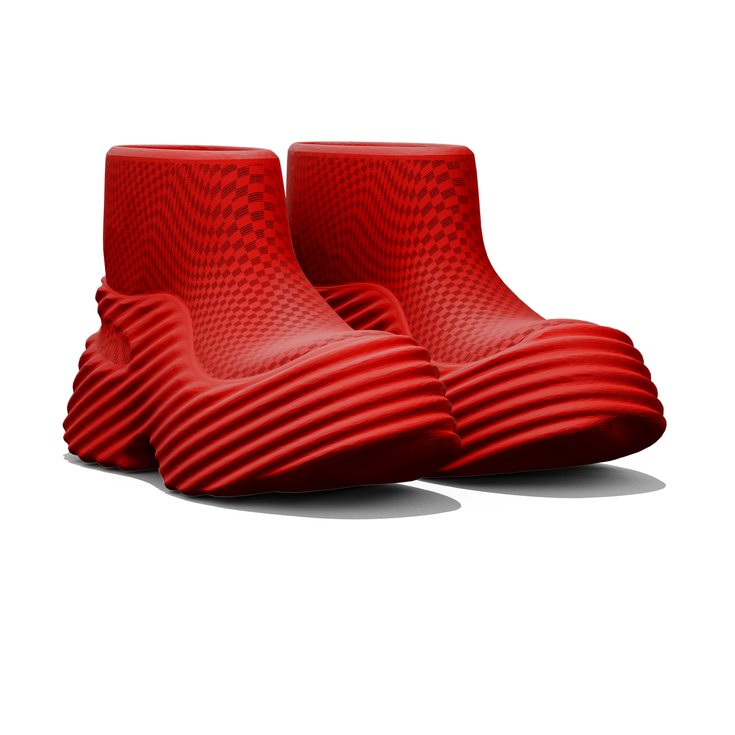 Fractis HIGH - 3D printed shoes - zellerfeld