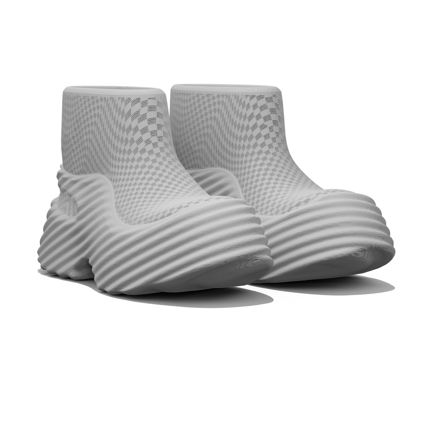 Fractis HIGH - 3D printed shoes - zellerfeld