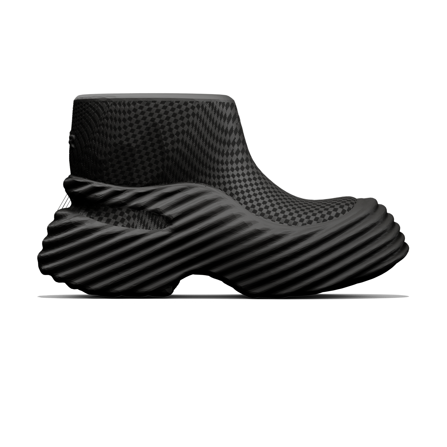 Fractis HIGH - 3D printed shoes - zellerfeld