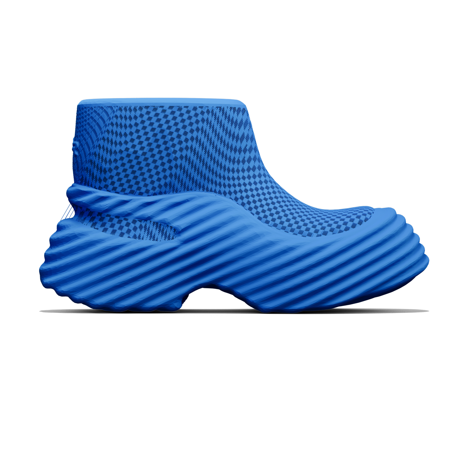 Fractis HIGH - 3D printed shoes - zellerfeld