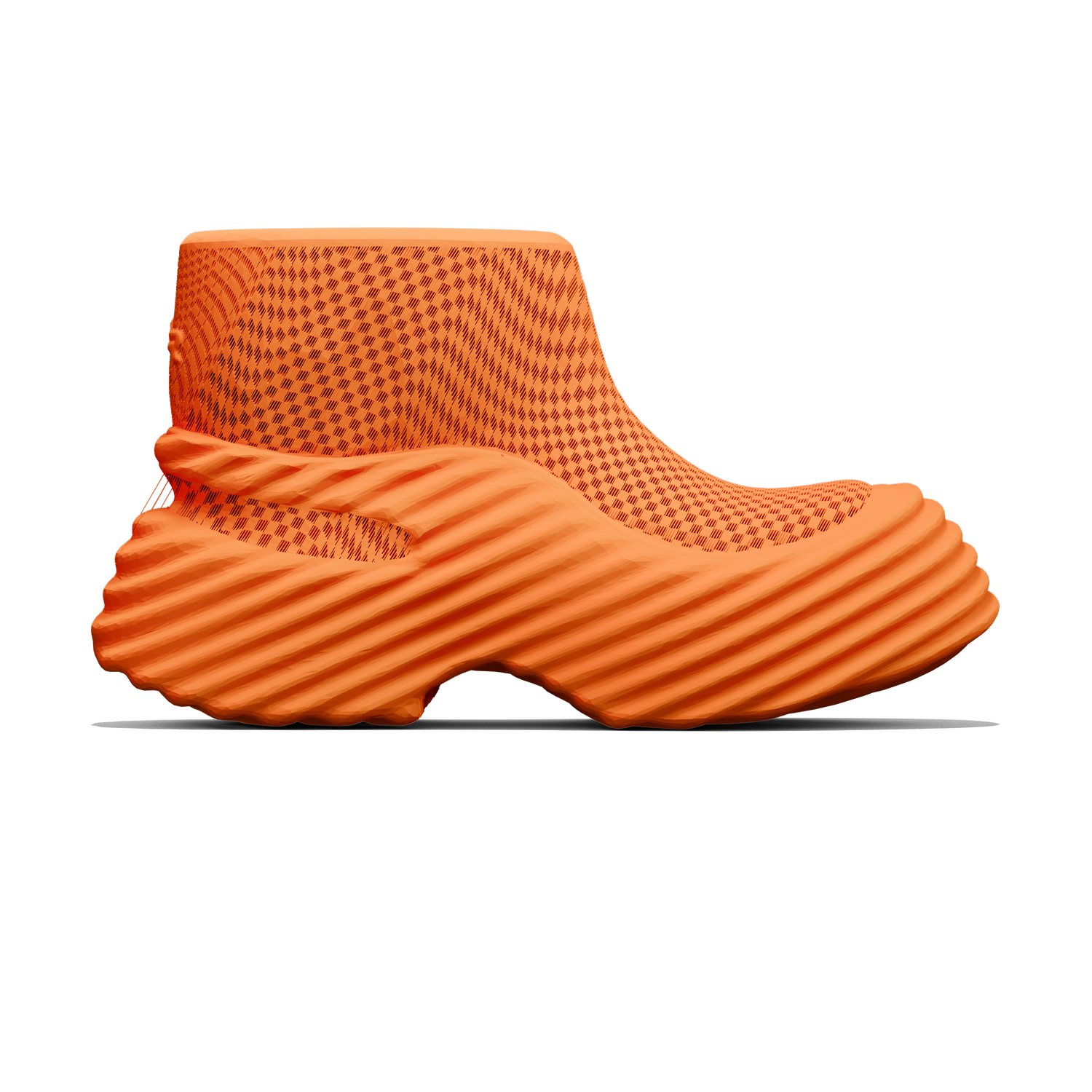 Fractis HIGH - 3D printed shoes - zellerfeld