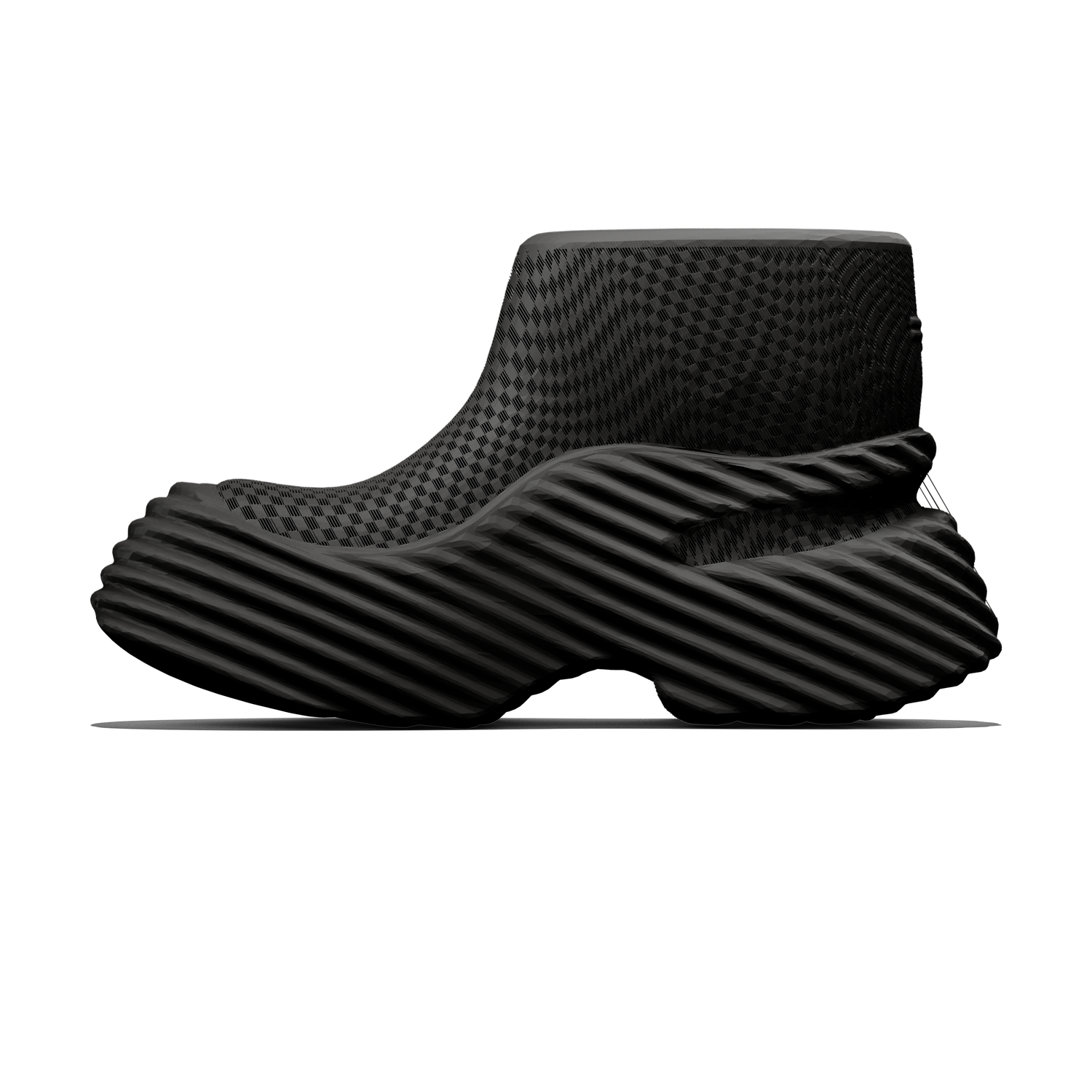Fractis HIGH - 3D printed shoes - zellerfeld