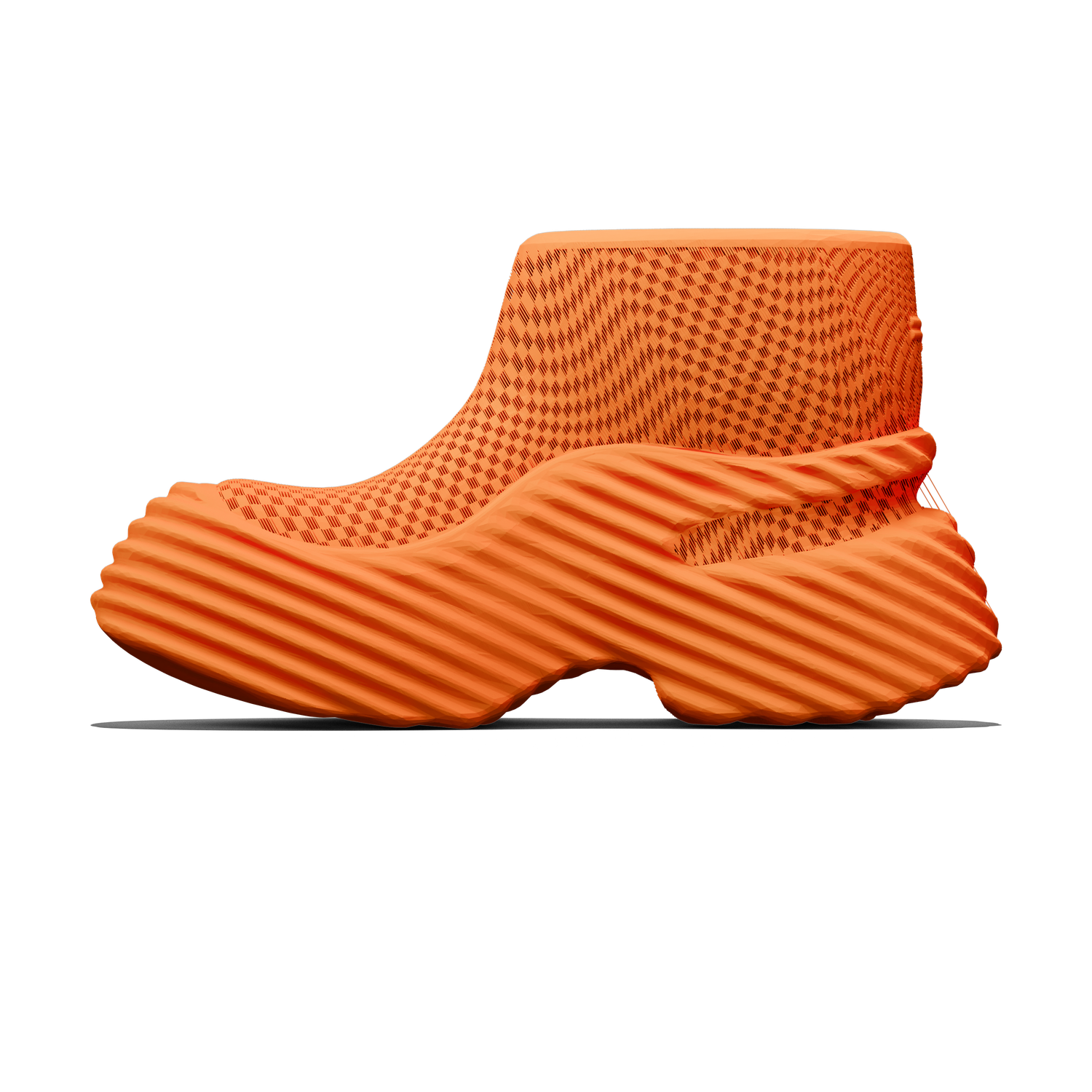Fractis HIGH - 3D printed shoes - zellerfeld