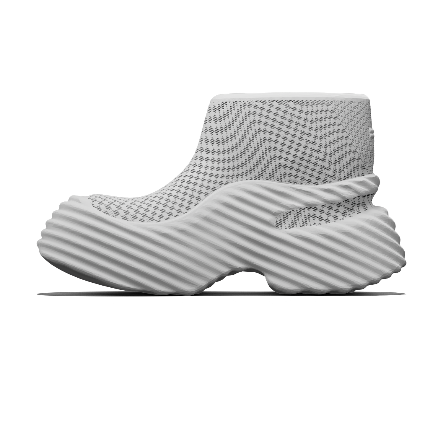 Fractis HIGH - 3D printed shoes - zellerfeld