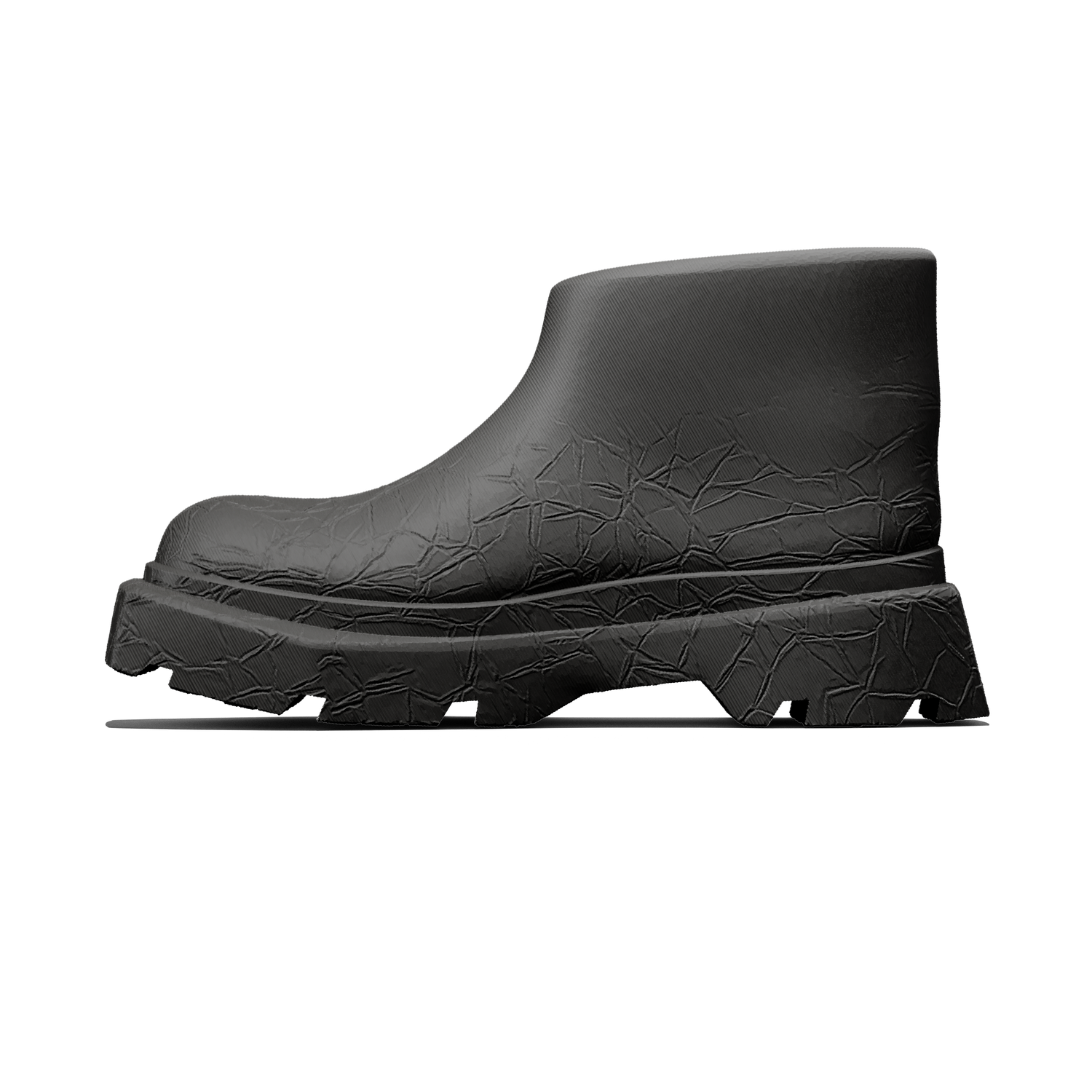 JM HighTop Boot - 3D printed shoes - zellerfeld