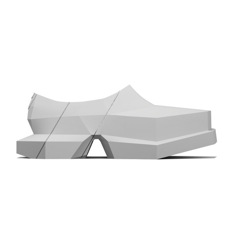 NOOON PROTOTYPE 001.OBJ - 3D printed shoes - zellerfeld