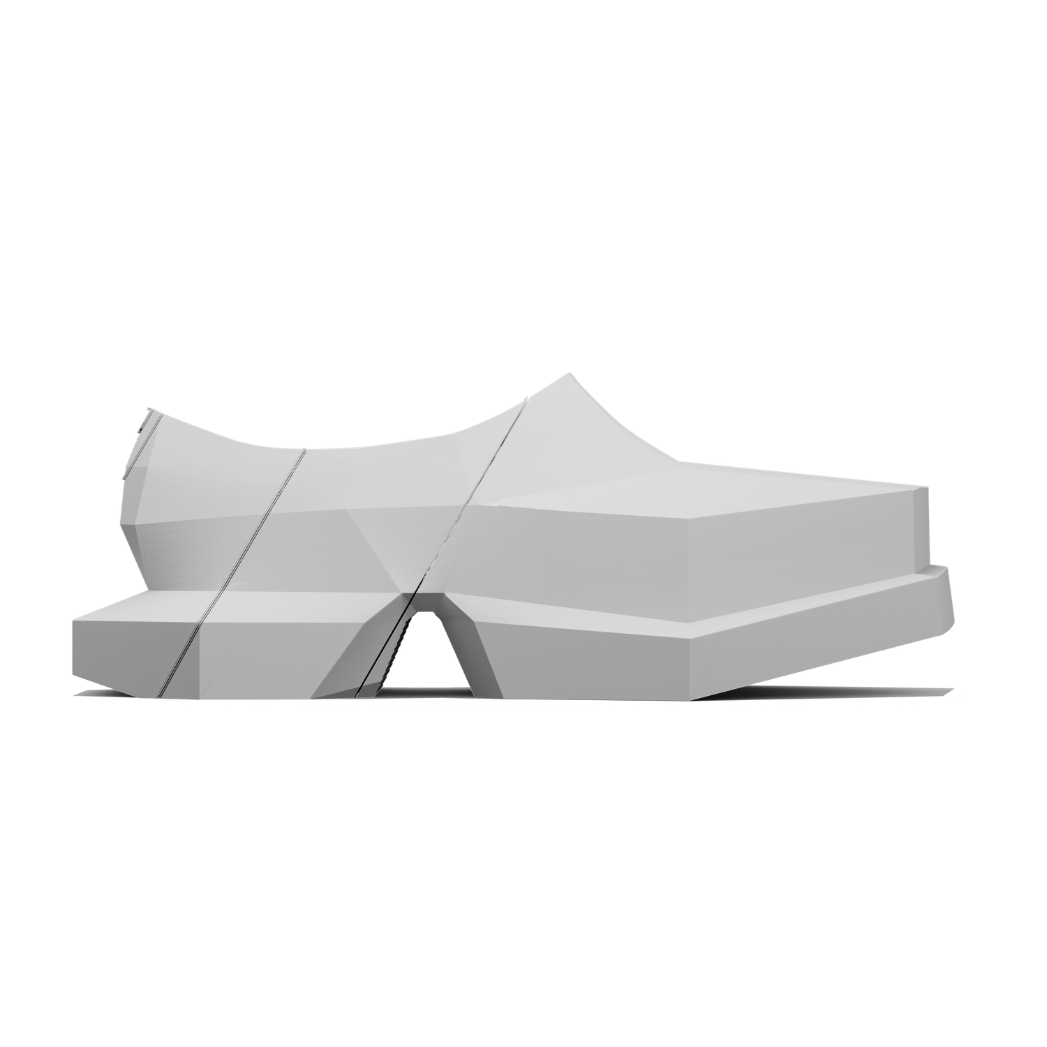 NOOON PROTOTYPE 001.OBJ - 3D printed shoes - zellerfeld