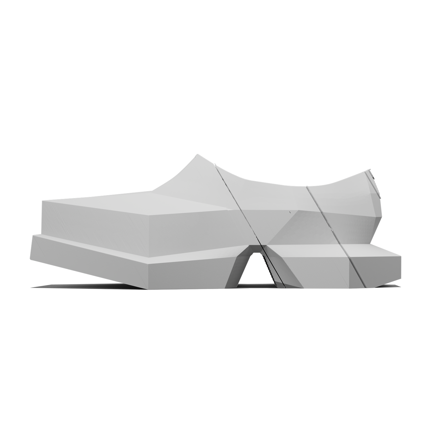 NOOON PROTOTYPE 001.OBJ - 3D printed shoes - zellerfeld