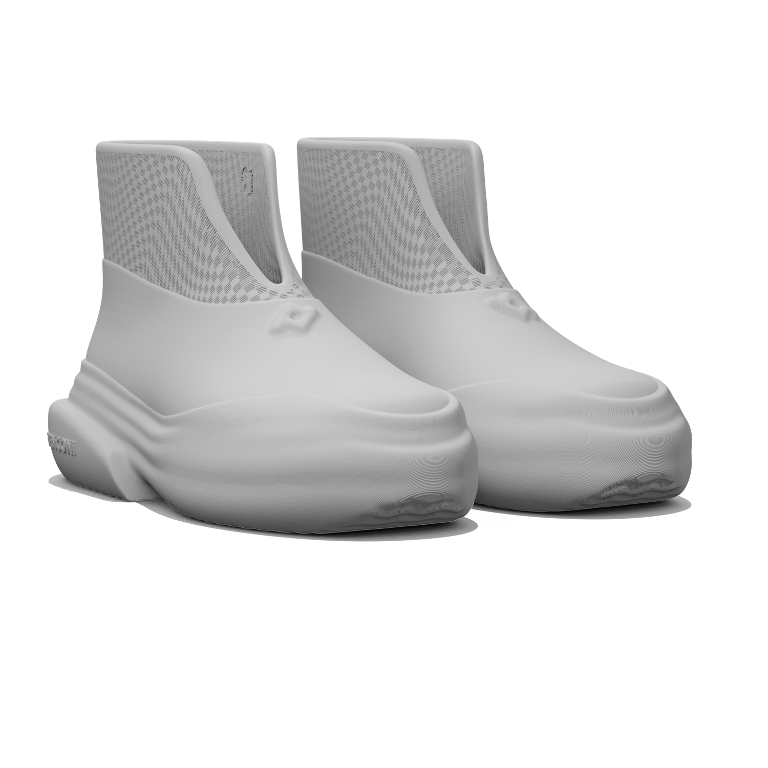 TT-001.2 Wavy Boot - 3D printed shoes - zellerfeld