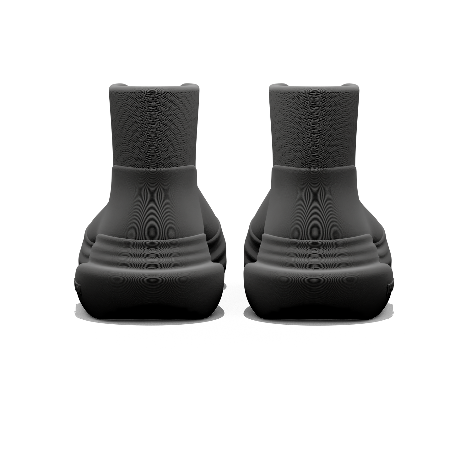 TT-001.2 Wavy Boot - 3D printed shoes - zellerfeld