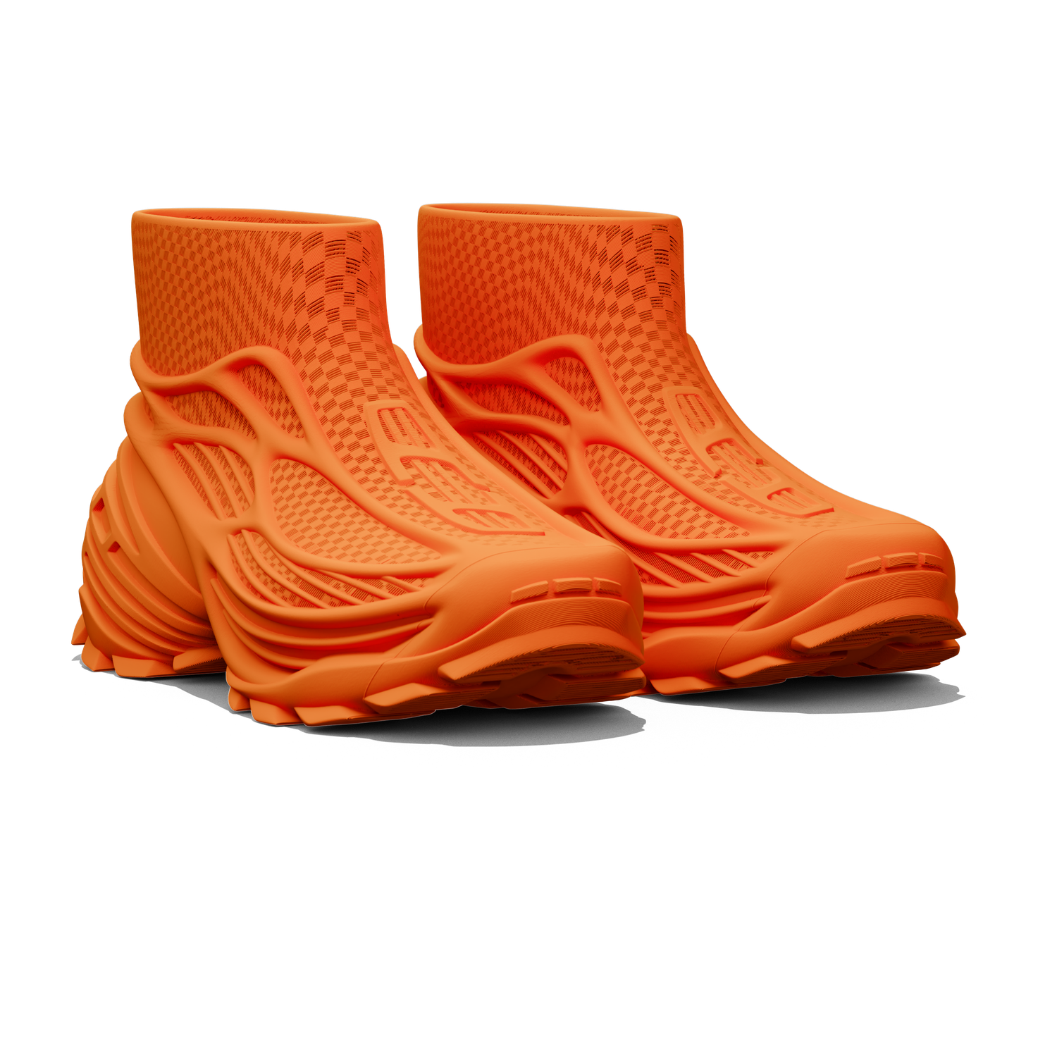 Lotus 02 HIGH - 3D printed shoes - zellerfeld