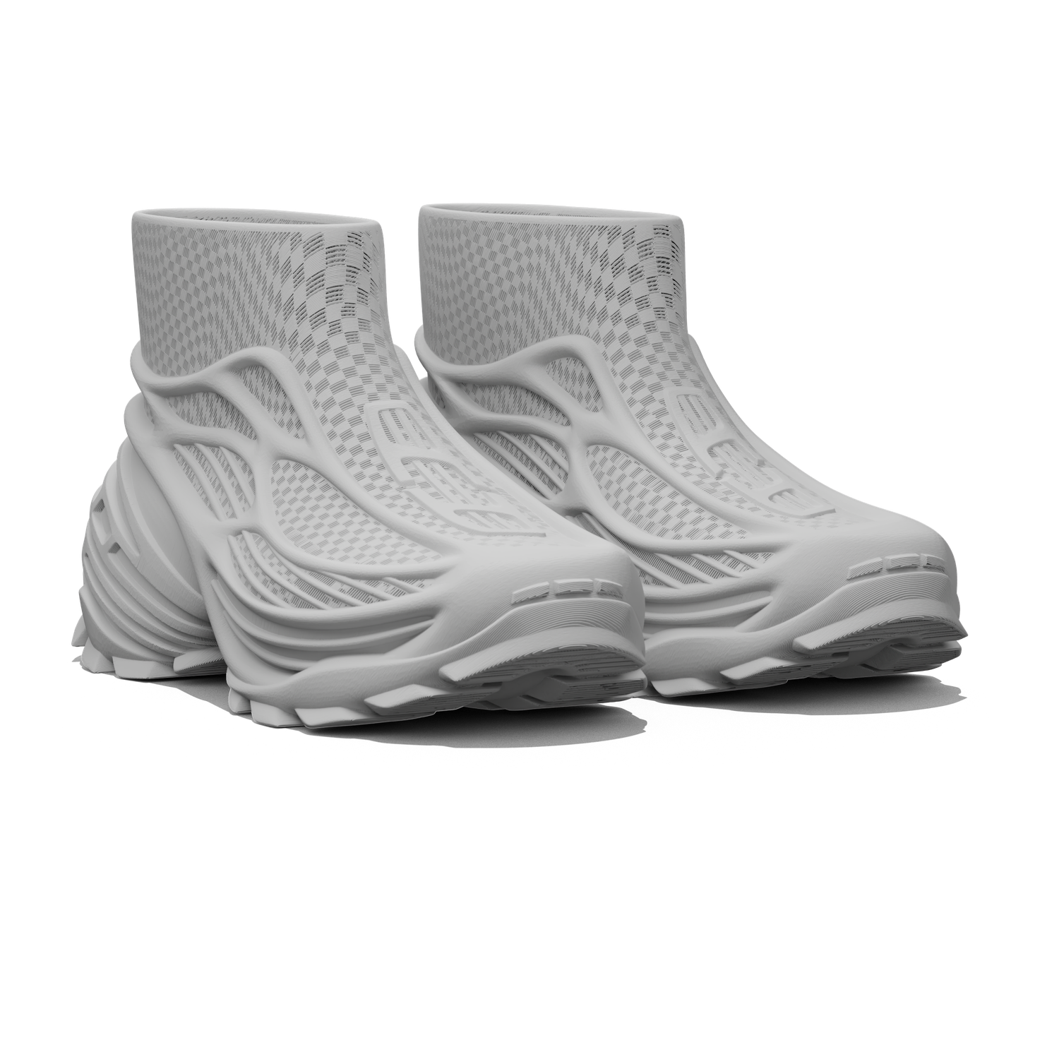 Lotus 02 HIGH - 3D printed shoes - zellerfeld
