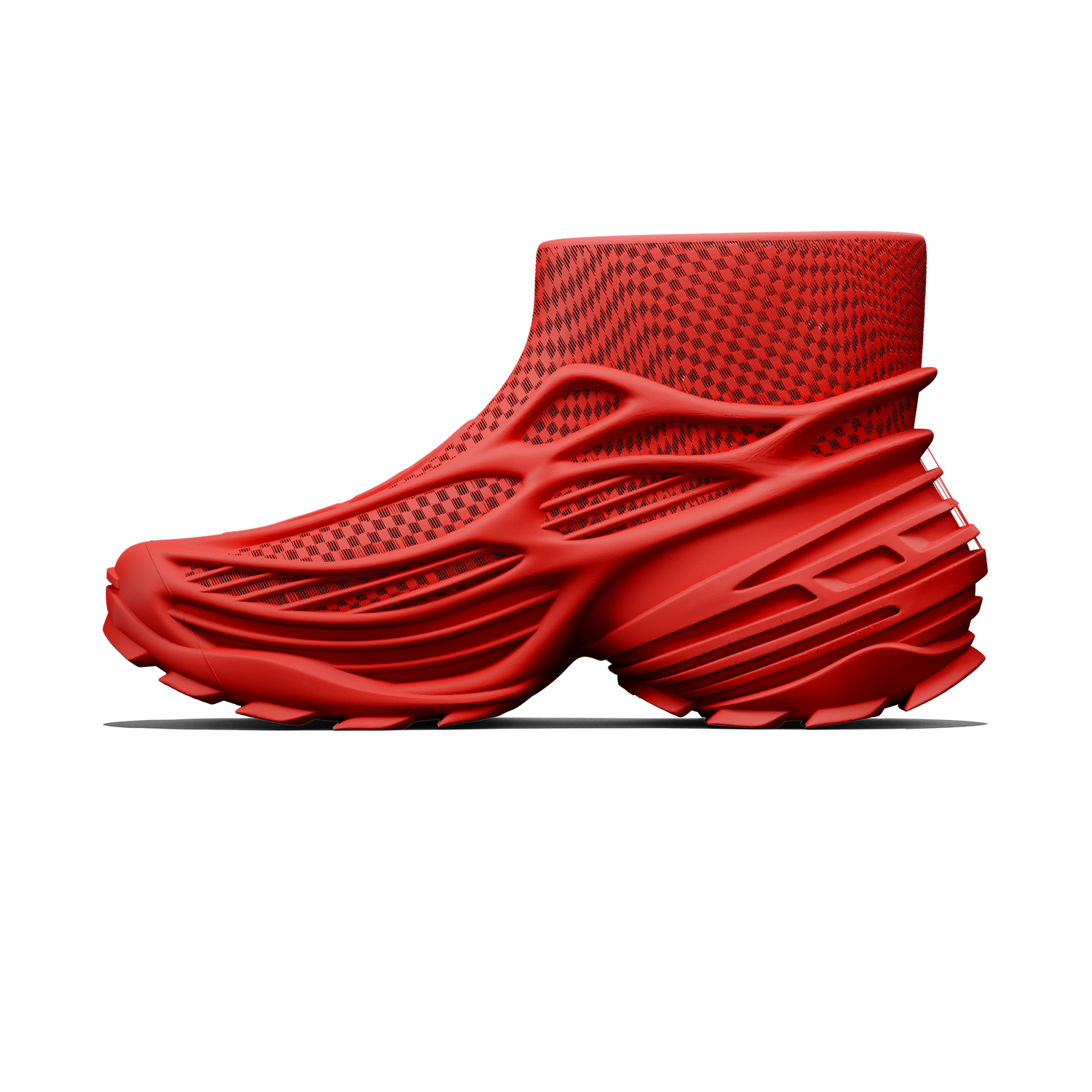 Lotus 02 HIGH - 3D printed shoes - zellerfeld